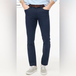 J.Crew Straight-fit five-pocket tech pant in navy